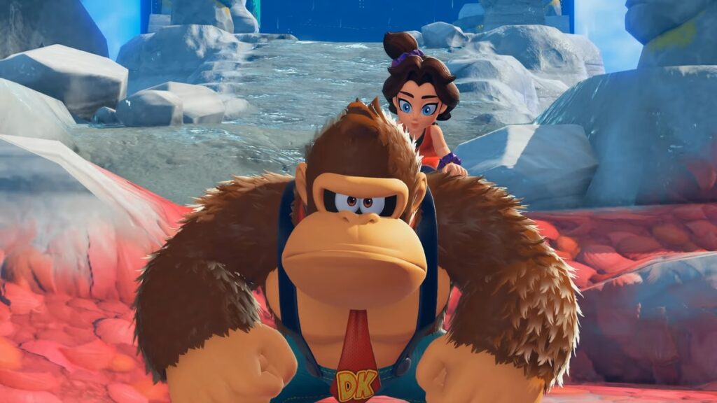 Donkey Kong i Pauline w Donkey Kong Bananza