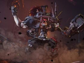 Ogromny potwór ze złomu w Borderlands 4