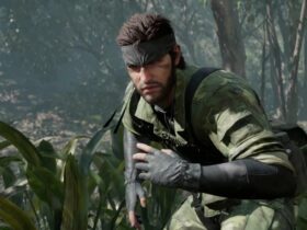 Główny bohater Metal Gear Solid Delta: Snake Eater w zaroślach