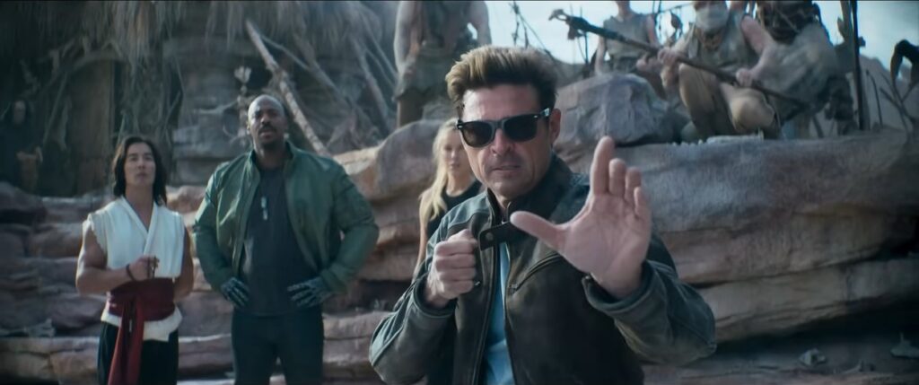 Karl Urban jako Johnny Cage w Mortal Kombat 2