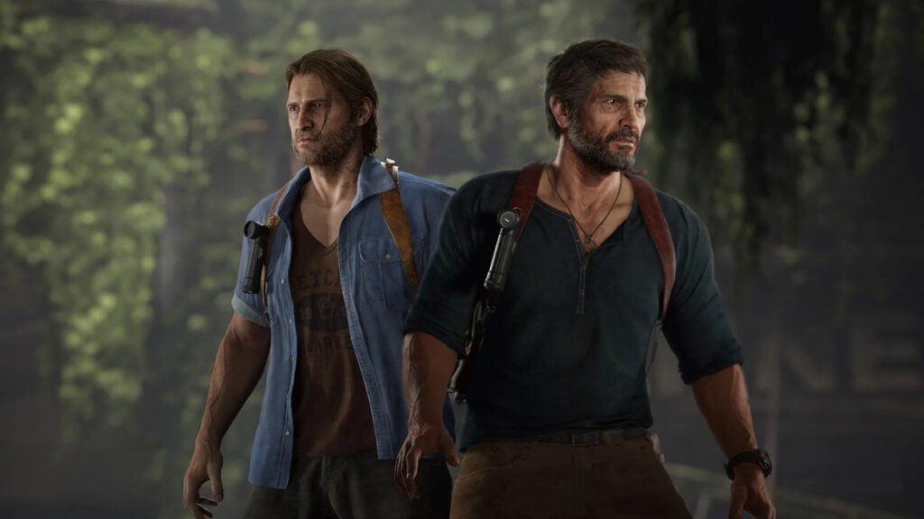 Joel i Tommy z The Last of Us Part 2 w skórce Nathana i Sama Drake'a