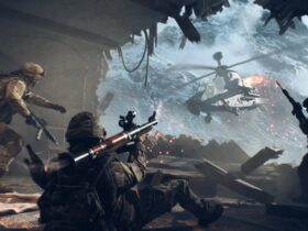 Helikopter leci w budynek, w którym są żołnierze w Battlefield 6