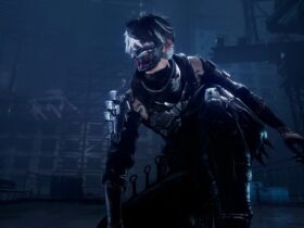 Bohater z Ninja Gaiden 4 w masce