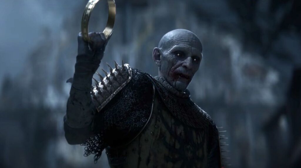 Przeciwnik wampir z The Blood of Dawnwalker