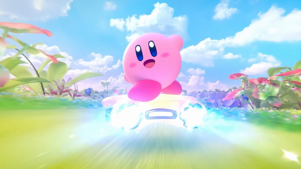 Kirby w zapowiedzi Kirby Air Riders