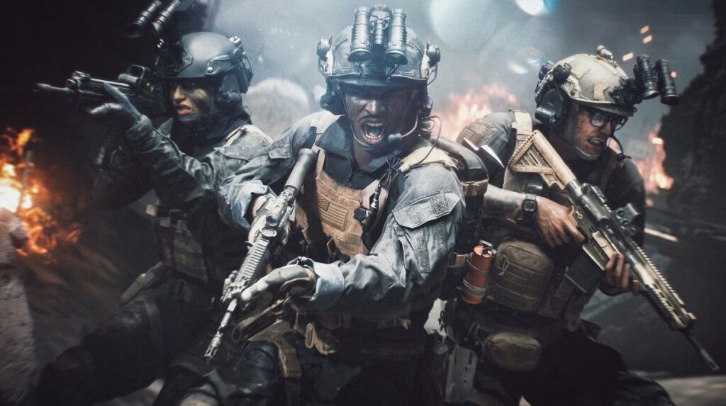 Trzech bohaterów kampanii z Battlefield 6
