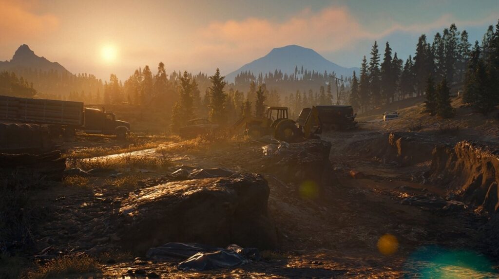 Opuszczone wykopy w Days Gone