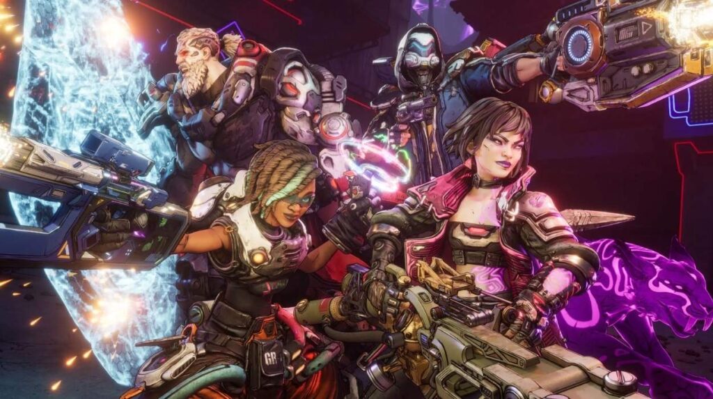 Wszyscy główni bohaterowie z Borderlands 4