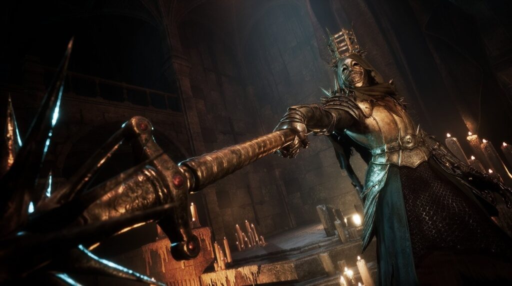 Postać z berłem z The Relic: First Guardian