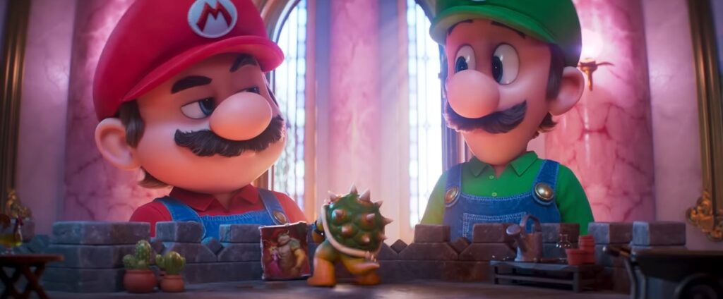 Mario i Luigi w The Super Mario Galaxy Movie
