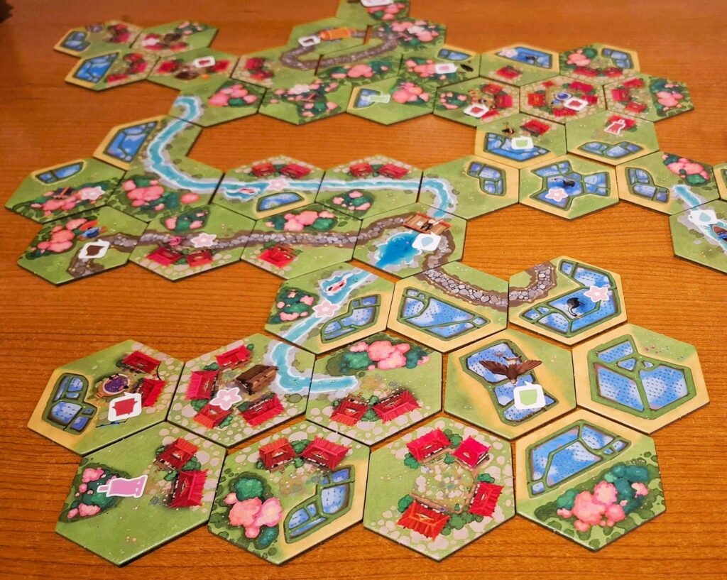 Dorfromantik Sakura - kolejna rozgrywka