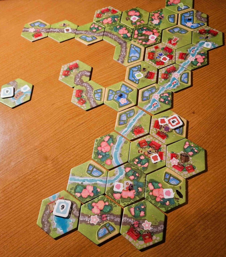 Dorfromantik Sakura - rozgrywka zwykła